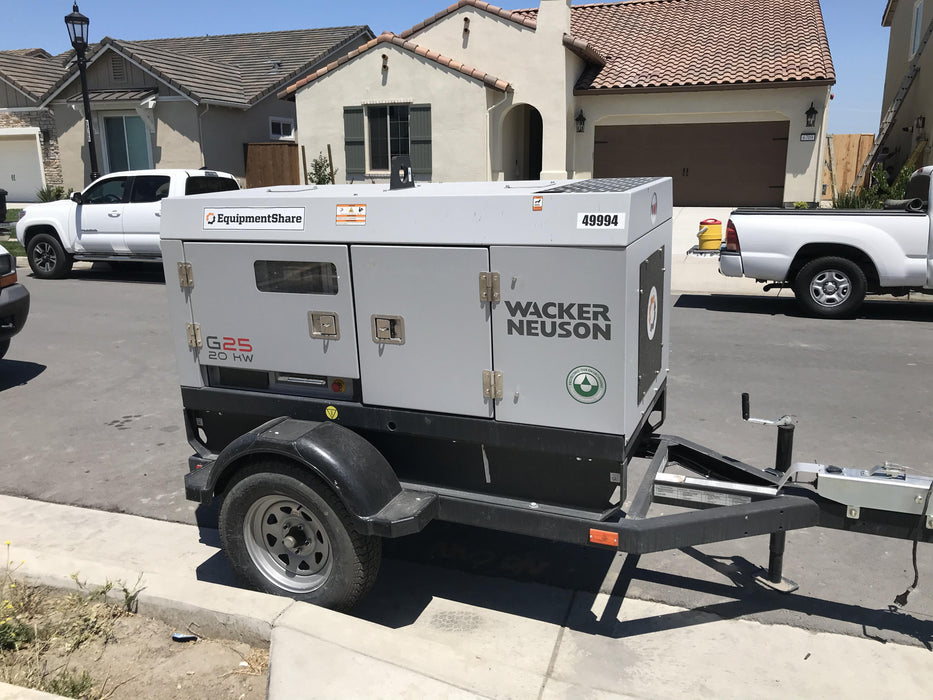 2019 WACKER NEUSON G25