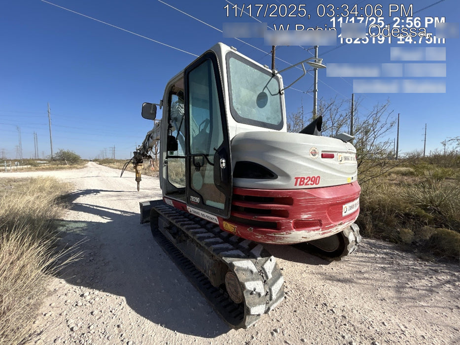 2020 TAKEUCHI TB290C