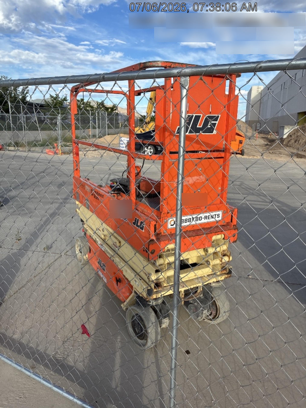 2016 JLG 1930ES