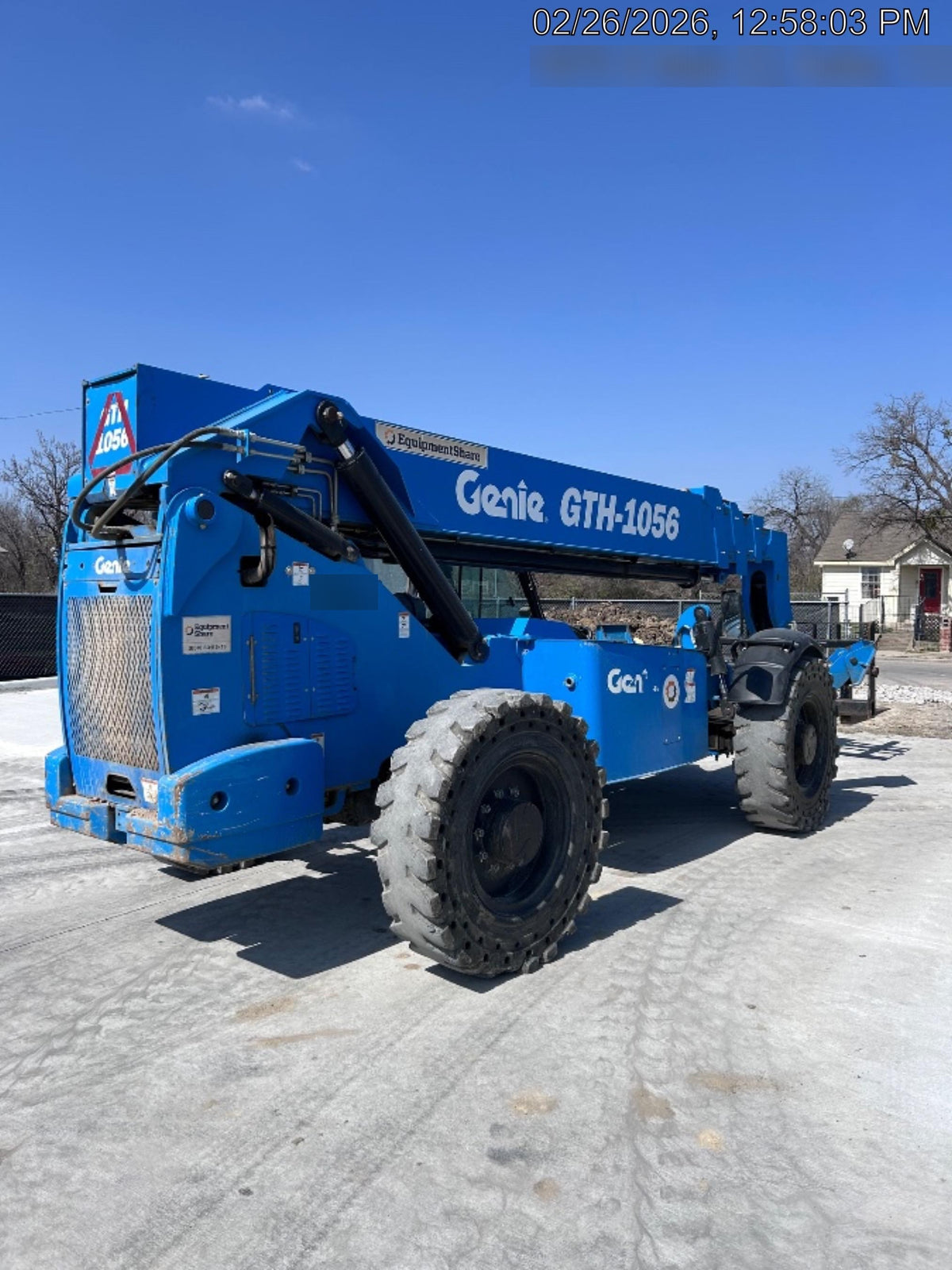 2019 GENIE GTH-1056