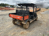 2021 Kubota RTV-X1140W-H Plastic Canopy, Windshield Acrylic Clear, LED Strobe Light, Wire Harness Kit, Back up Alarm