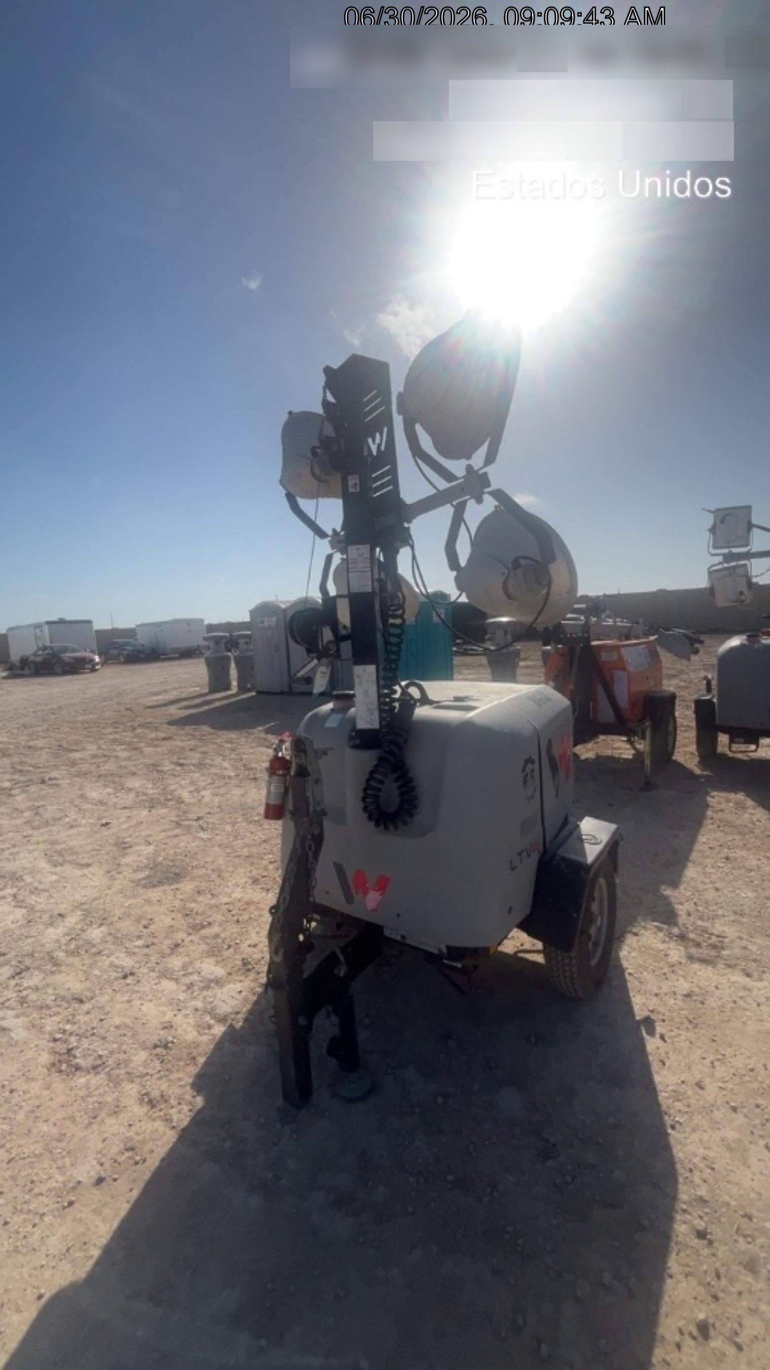 2018 Wacker Neuson LTV6L-MH Wacker Neuson LTV6L Towable Light Tower