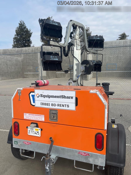 2024 Wanco WLTT-4MM4K Diesel, Deep Sea Controller, Shore Power Plug, Auto Start, (4) 350W LED Floodlights, 4kW Generator, 60 Gal Fuel Tank, 2" Ball, T3
