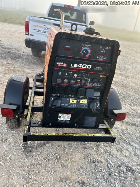 2022 Lincoln Electric LE400 Kubota V1505, Trlr, Cable Rack, Light Kit, ES Decals, T3
