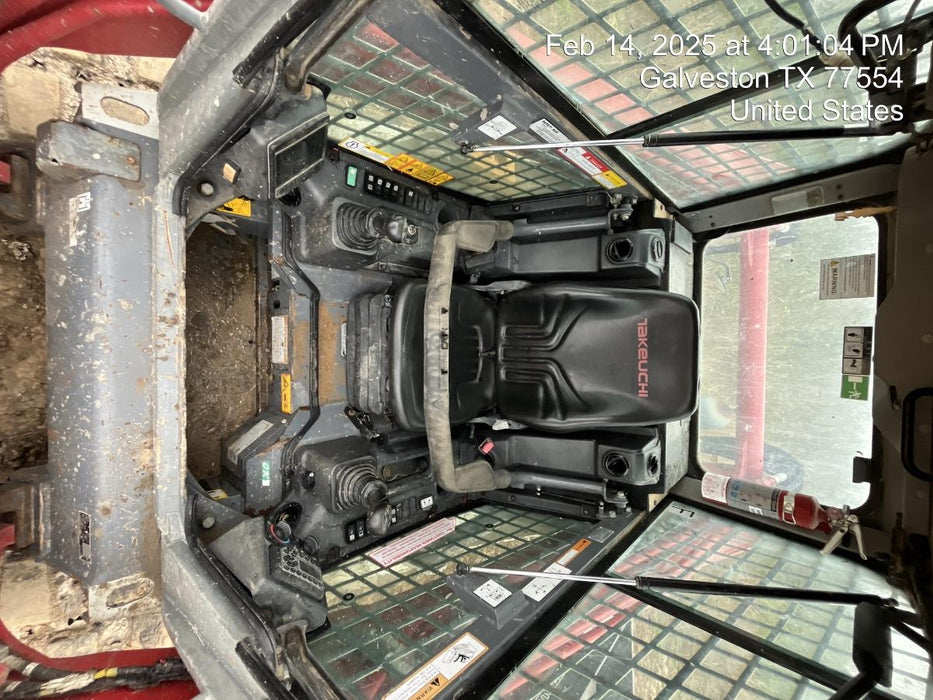 2020 Takeuchi TL12V2-CRH Cab, Rubber Track
