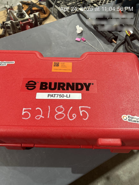2025 BURNDY PAT750LI