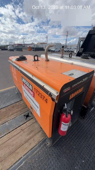 2021 Lincoln Electric Vantage 322 Vantage 322 Ready Pak 3 w/ Decals, ORANGE (includes trailer, cable rack, fender light kit) NO Telematics