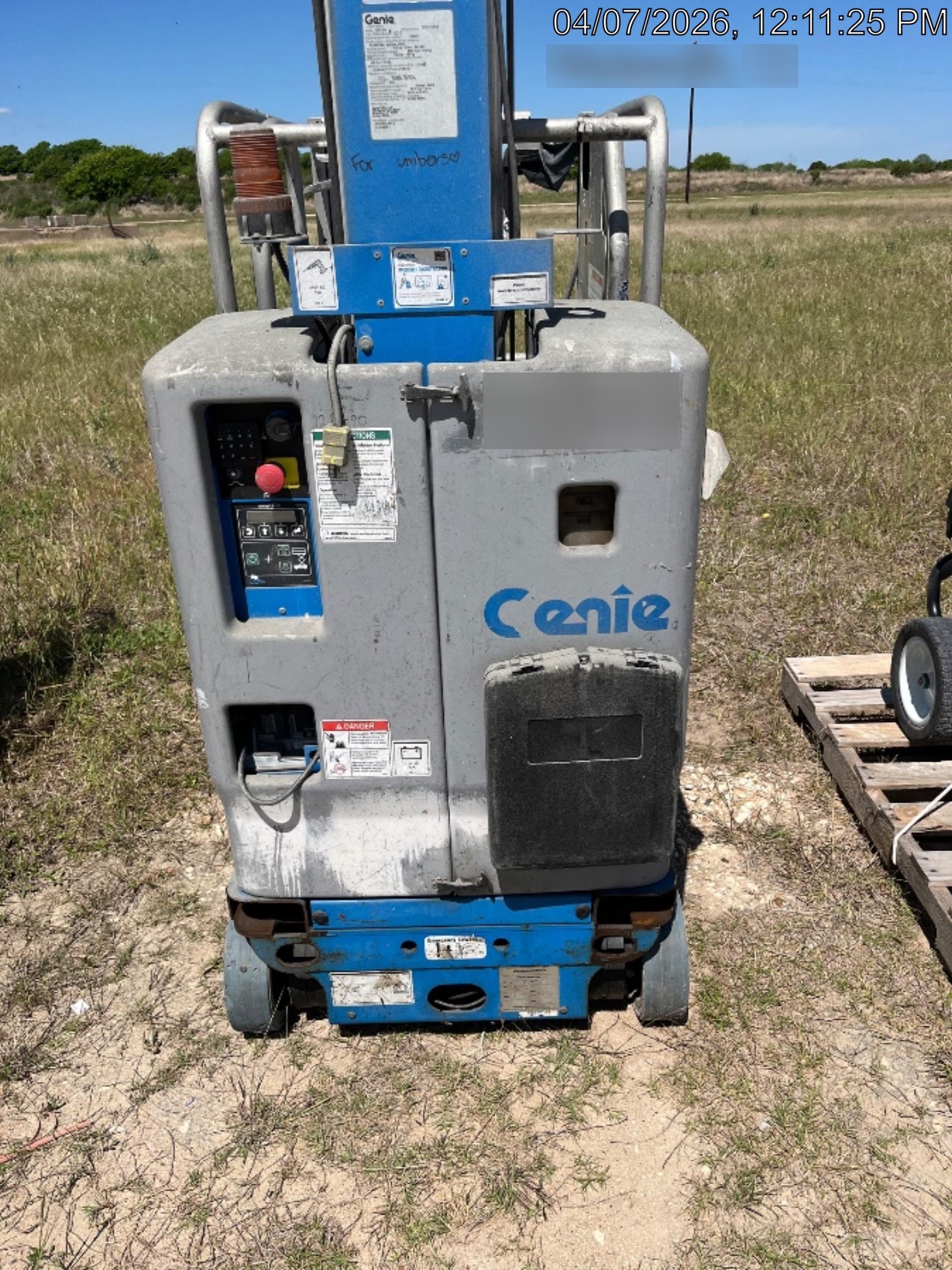 2019 GENIE GR-20