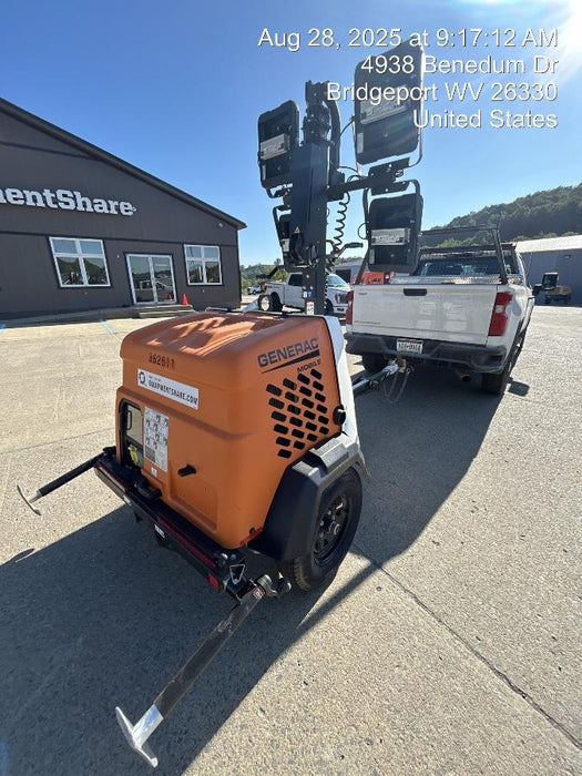 2023 Generac MLT2 Diesel, Flex Switch 120V Input, Powerzone Controller, 
(4) 320W LED Lights, 4kW Generator, 39.9 Gal Fuel Tank, 2" Ball, T3