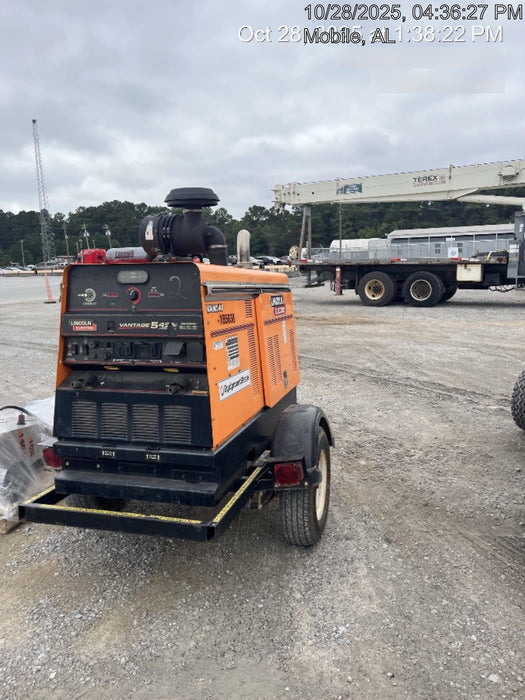 2021 Lincoln Electric Vantage 549X Ready Pak 3, ORANGE (includes trailer, cable rack, fender light kit)