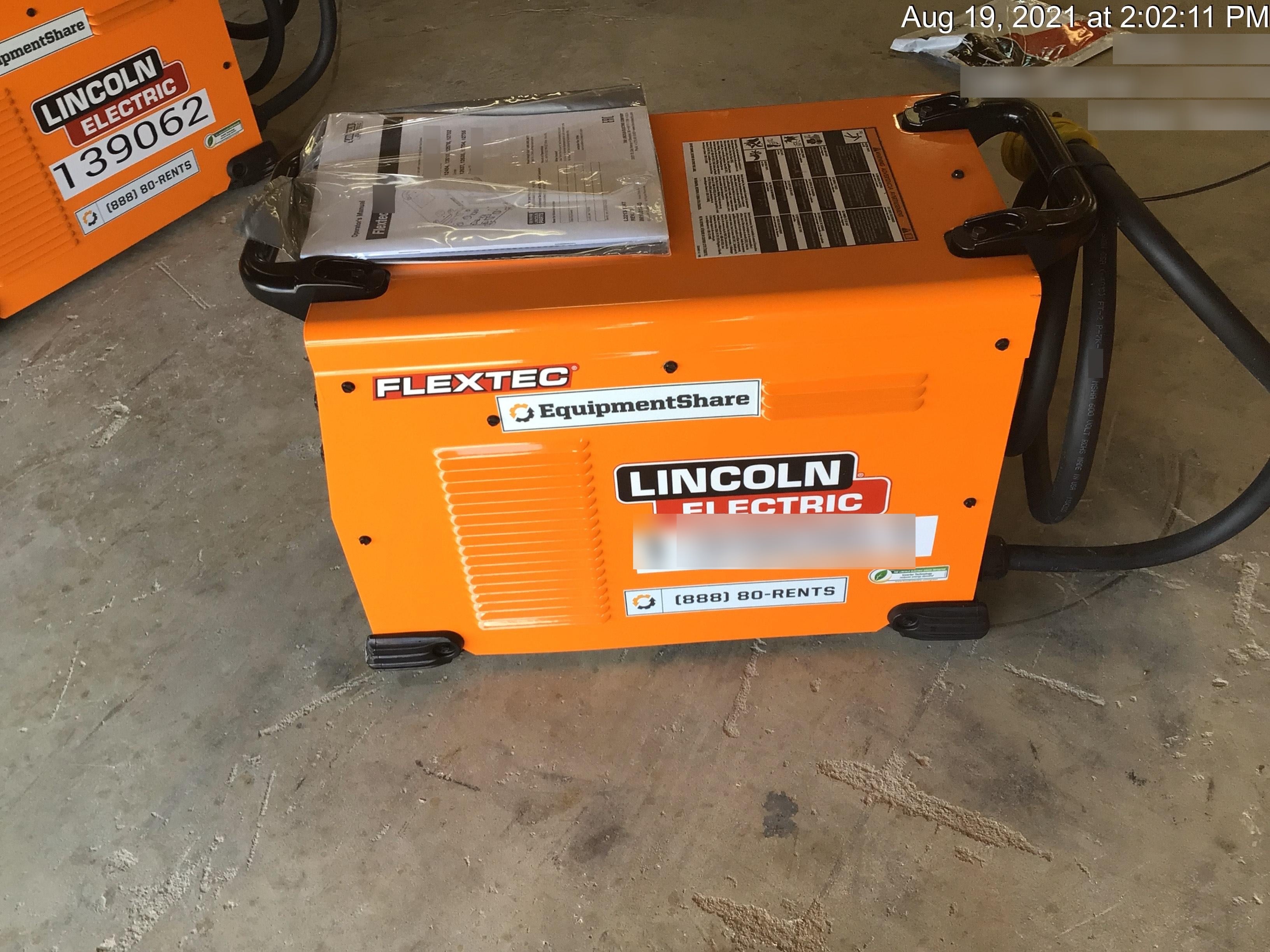 2021 LINCOLN ELECTRIC FLEXTEC 350X