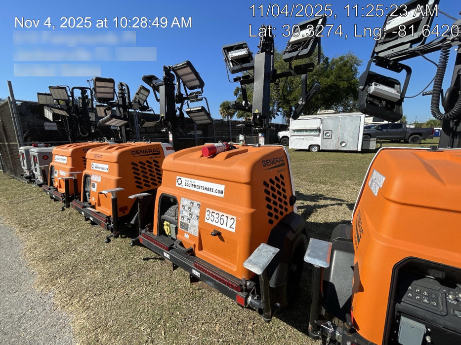 2023 Generac MLT2 Diesel, Flex Switch 120V Input, Powerzone Controller, (4) 320W LED Lights, 4kW Generator, 39.9 Gal Fuel Tank, 2" Ball, T3