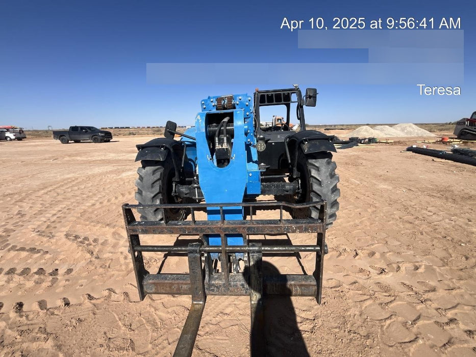 2018 Genie GTH-844 Genie GTH-844 w/ROPS, Work Lights, Solid Tires, RH Cab Mesh, Beacon, 60" Carriage and Forks