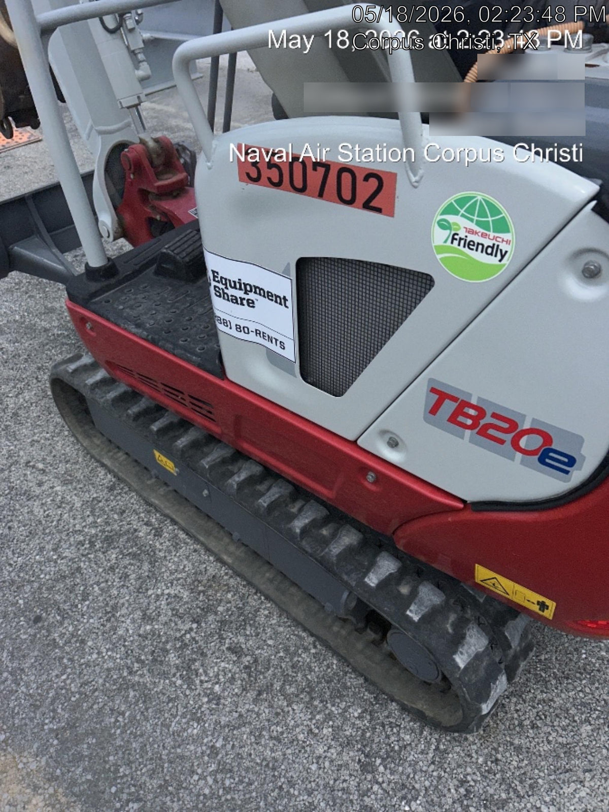 2023 TAKEUCHI TB20e