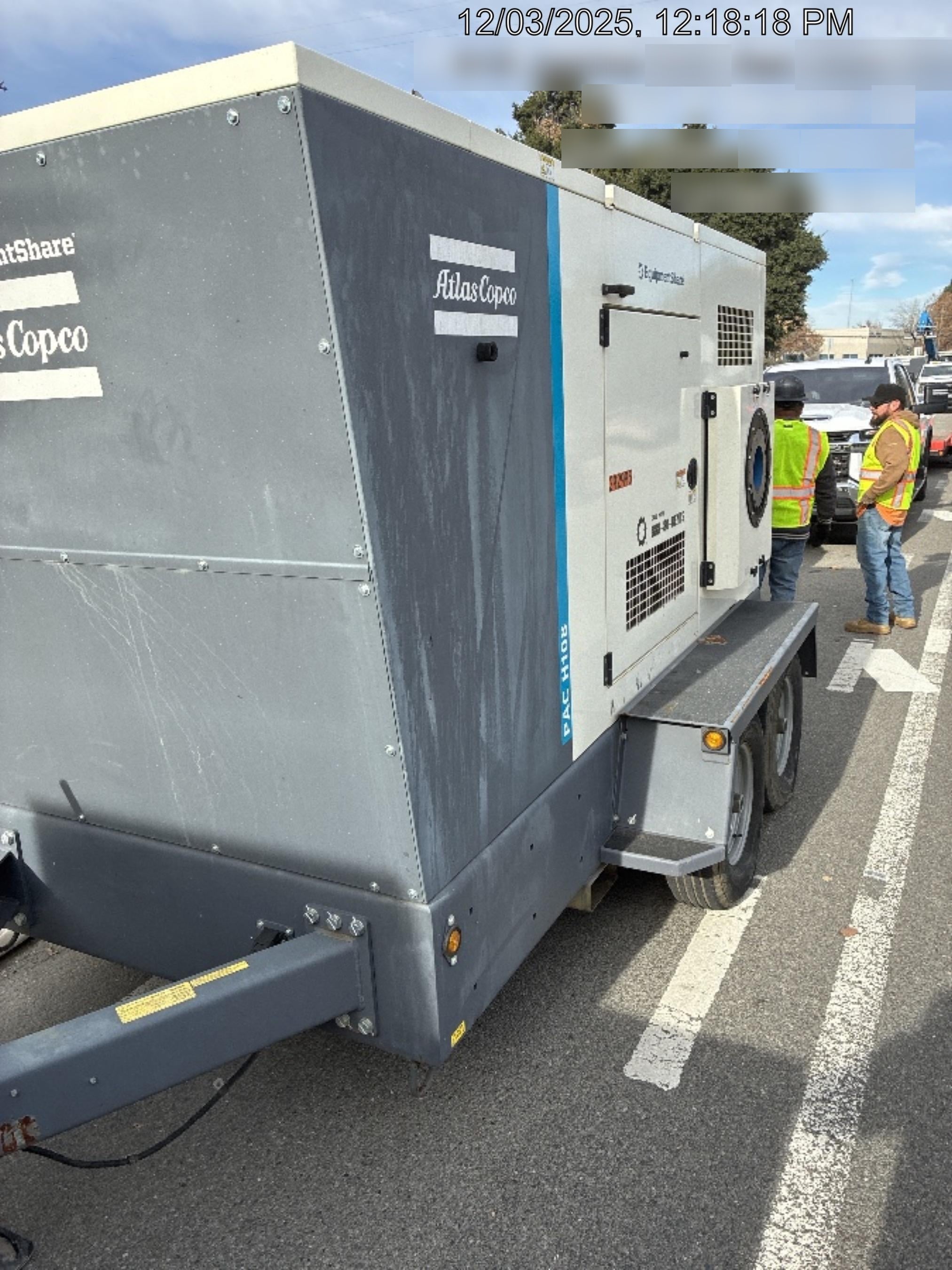 2023 ATLAS COPCO PAC H108 JD-S