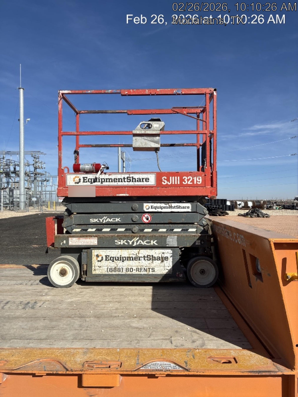 2019 Skyjack SJIII-3219 Standard w/Trojan Batteries