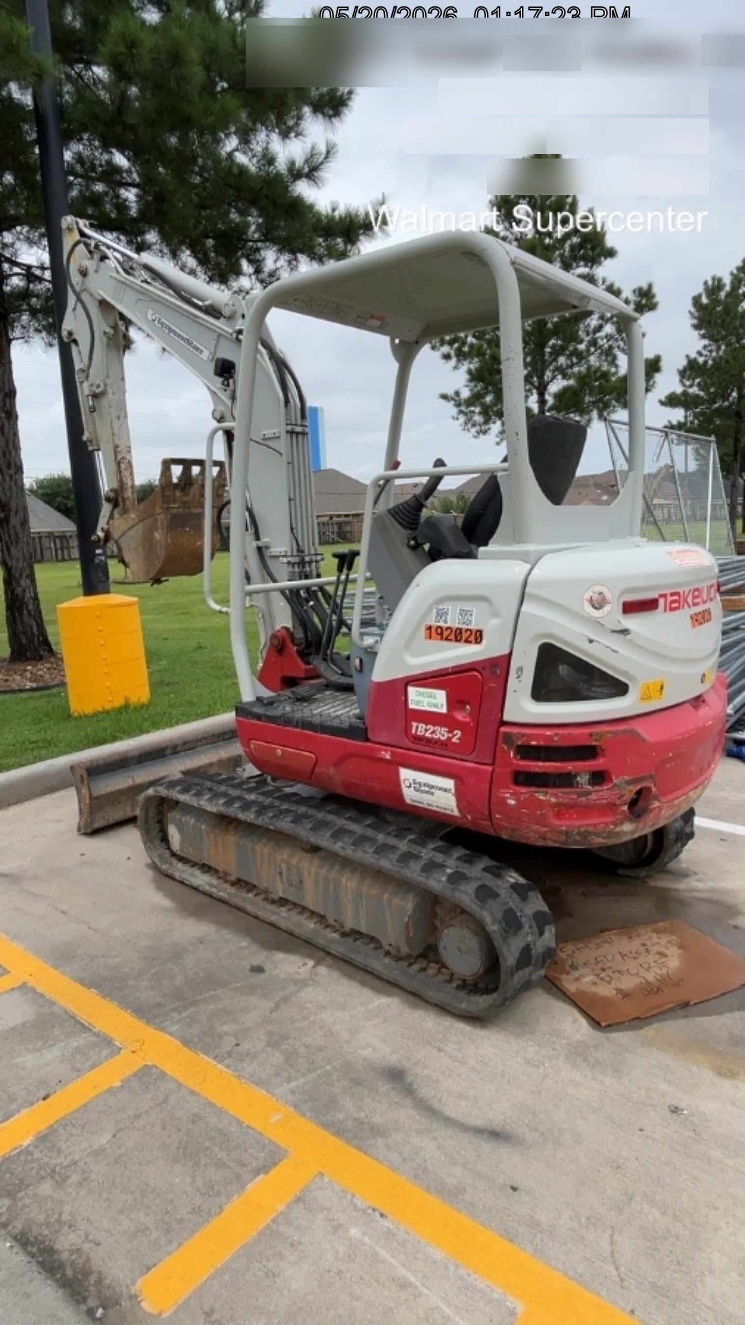 2021 TAKEUCHI TB235-2R