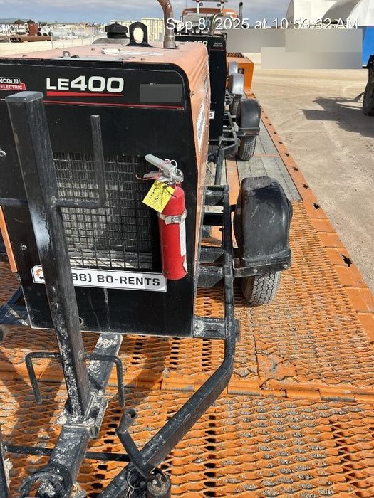 2022 Lincoln Electric LE400 Kubota V1505, Trlr, Cable Rack, Light Kit, ES Decals, T3