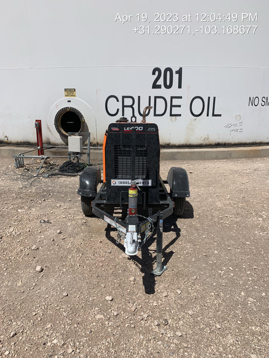 2022 Lincoln Electric LE400 Kubota V1505, Trlr, Cable Rack, Light Kit, ES Decals, T3