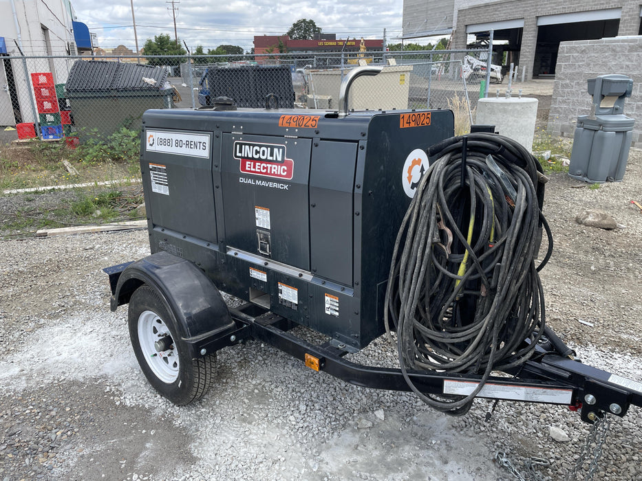 2021 Lincoln Electric Dual Maverick 200/200X Ready Pak 3 (includes trailer, cable rack, fender light kit)