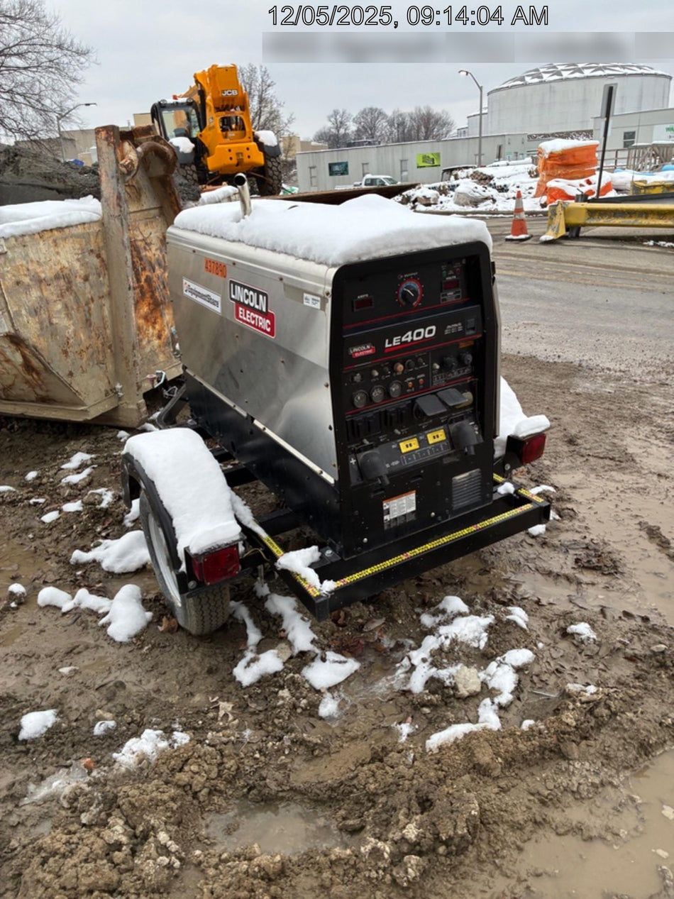 2024 Lincoln Electric LE400 Kubota V1505, Trlr, Cable Rack, Light Kit, ES Decals, T3