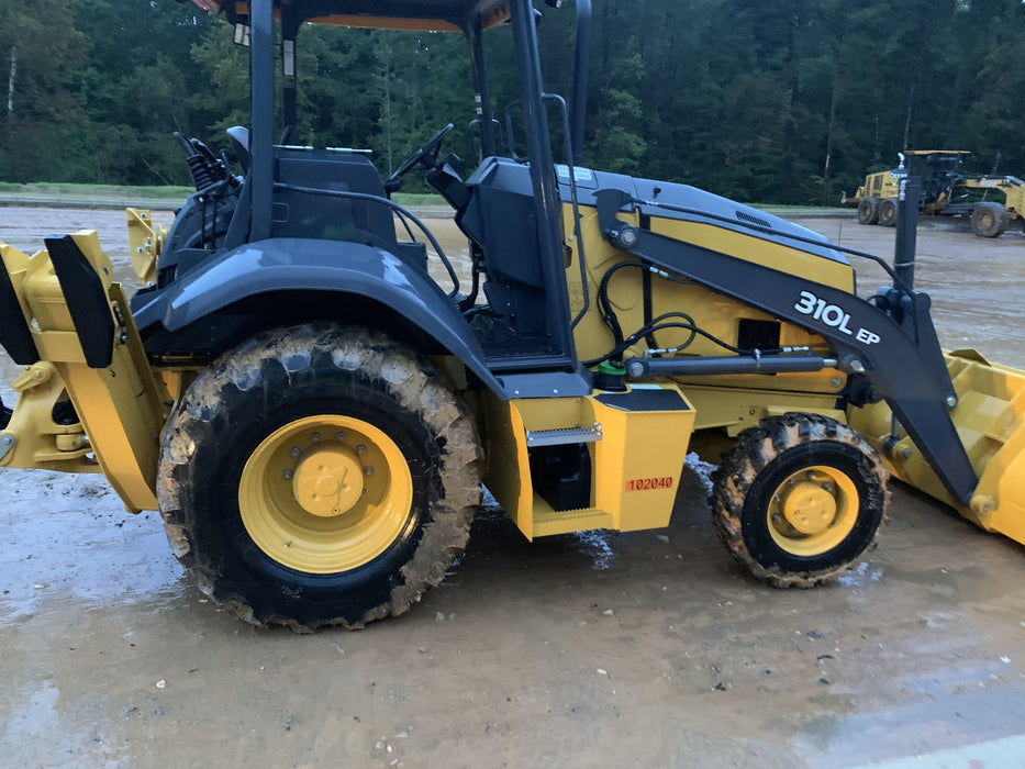 2020 John Deere 310LEP Canopy, 4WD, Standard Stick, Pilot Controls, 2 Way Hydraulics, TAG Manual QC