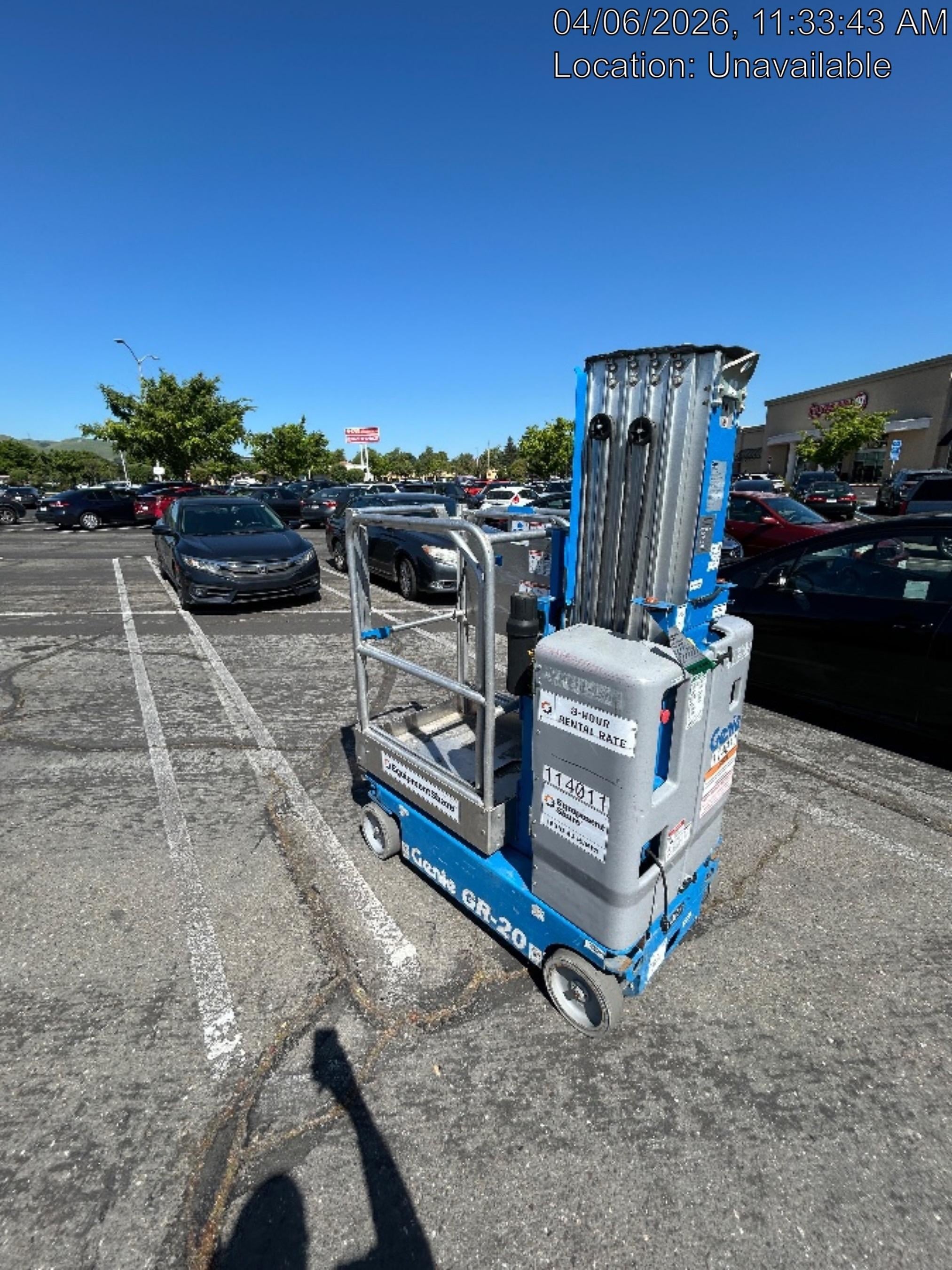 2020 GENIE GR-20