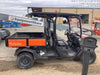 2021 Kubota RTV-X1140W-H Plastic Canopy, Windshield Acrylic Clear, LED Strobe Light, Wire Harness Kit, Back up Alarm