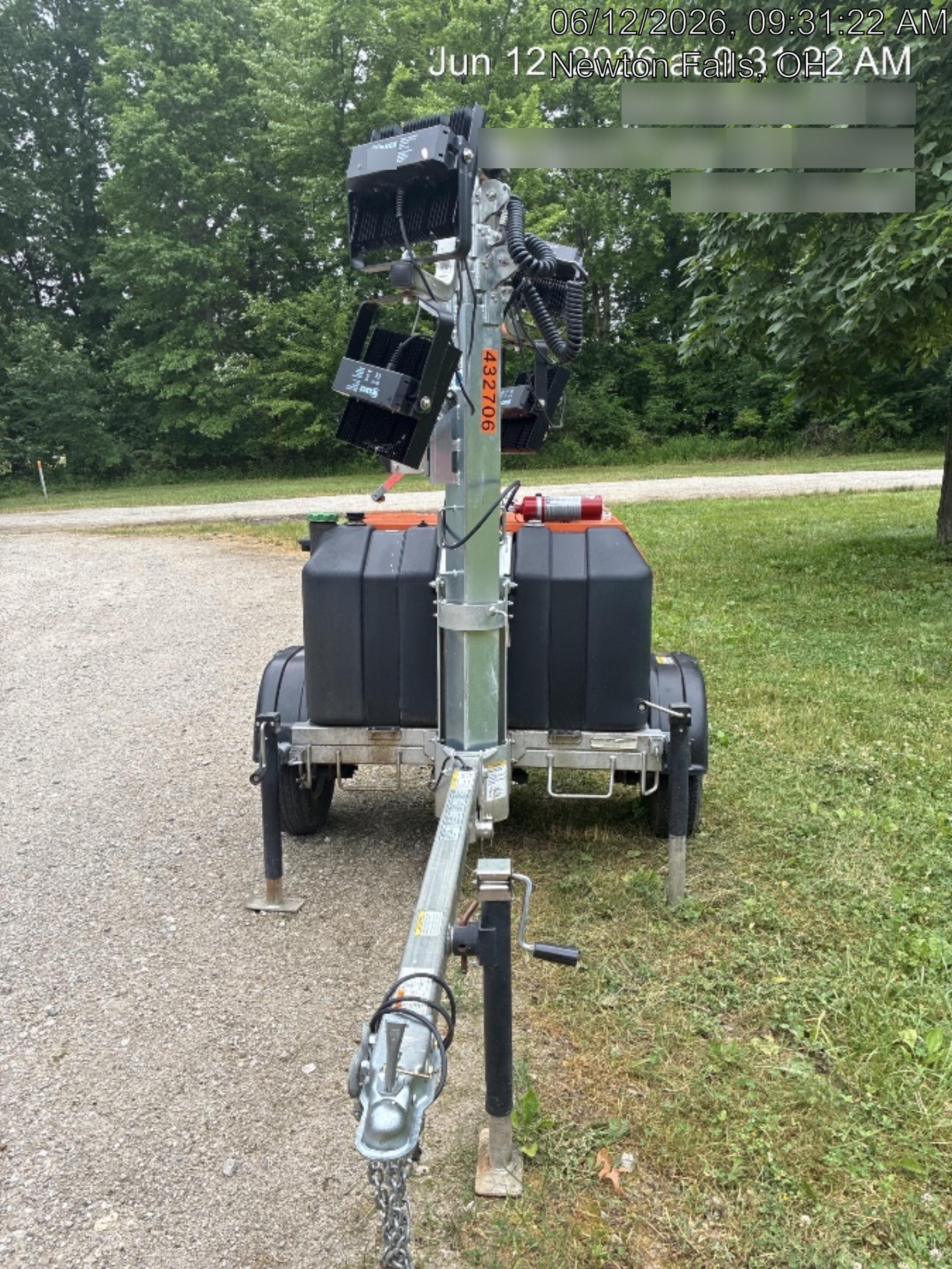 2024 Wanco WLTT-4MM4K Diesel, Deep Sea Controller, Shore Power Plug, Auto Start, (4) 350W LED Floodlights, 4kW Generator, 60 Gal Fuel Tank, 2" Ball, T3