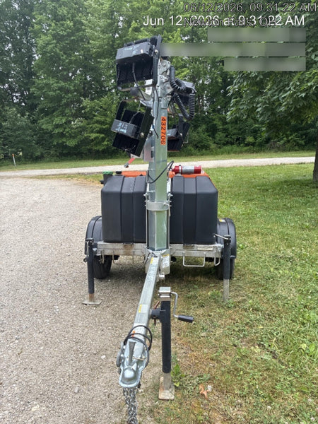 2024 Wanco WLTT-4MM4K Diesel, Deep Sea Controller, Shore Power Plug, Auto Start, (4) 350W LED Floodlights, 4kW Generator, 60 Gal Fuel Tank, 2" Ball, T3
