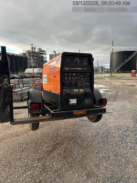 2021 Lincoln Electric Vantage 322 Vantage 322 Ready Pak 3 w/ Decals, ORANGE (includes trailer, cable rack, fender light kit) NO Telematics