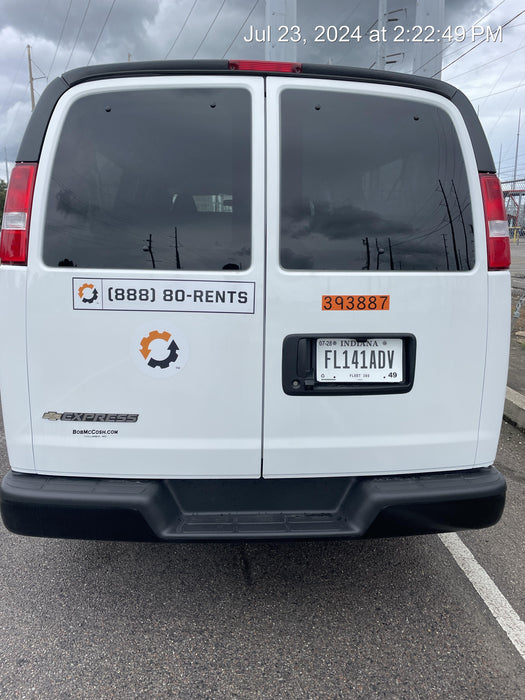 2023 CHEVROLET Express Van - Rental