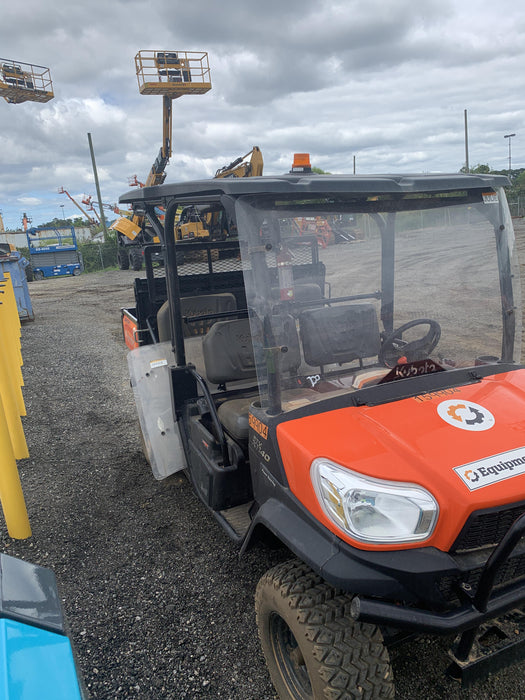 2021 Kubota RTV-X1140W-H Plastic Canopy, Windshield Acrylic Clear, LED Strobe Light, Wire Harness Kit, Back up Alarm