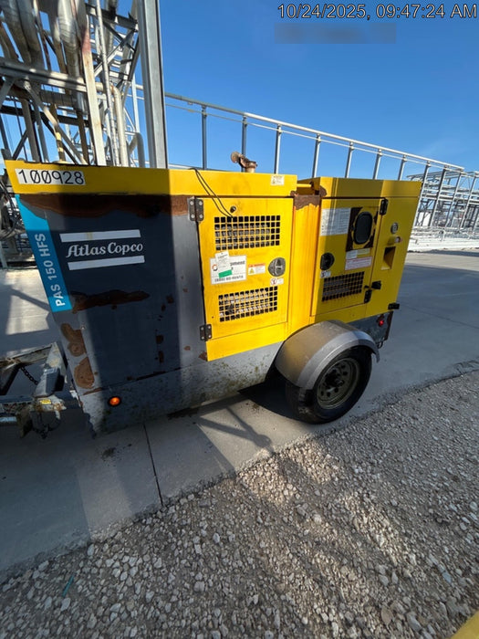 2020 ATLAS COPCO PAS 150 HF CS Enclosed