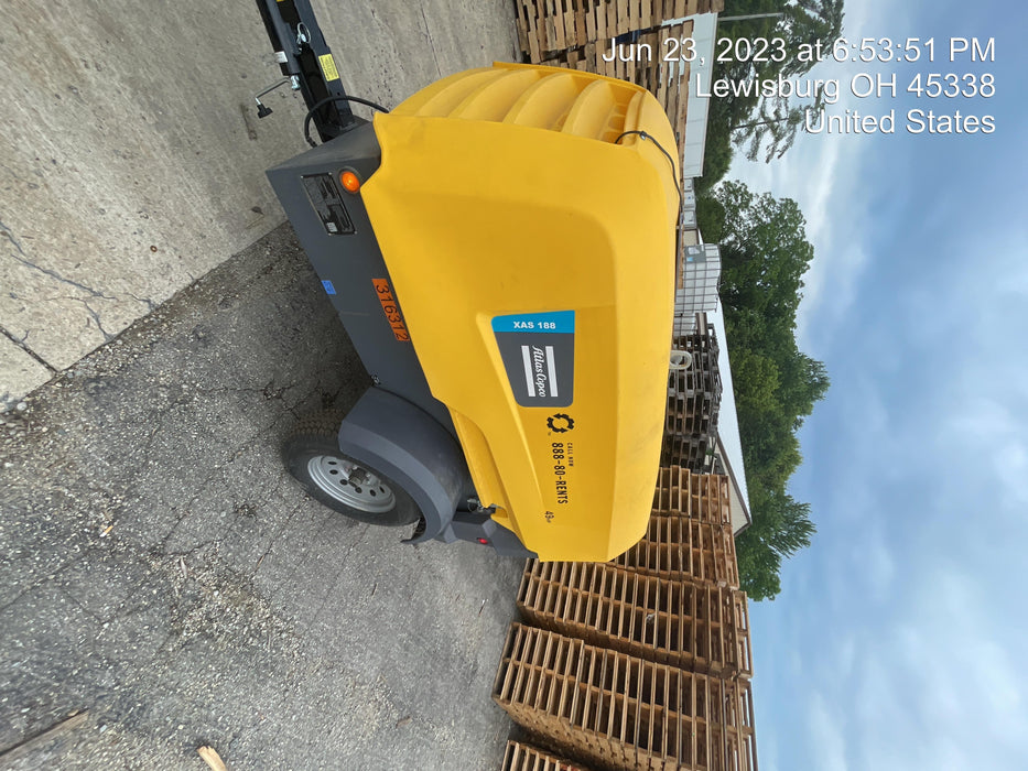 2023 ATLAS COPCO XAS188 CWK