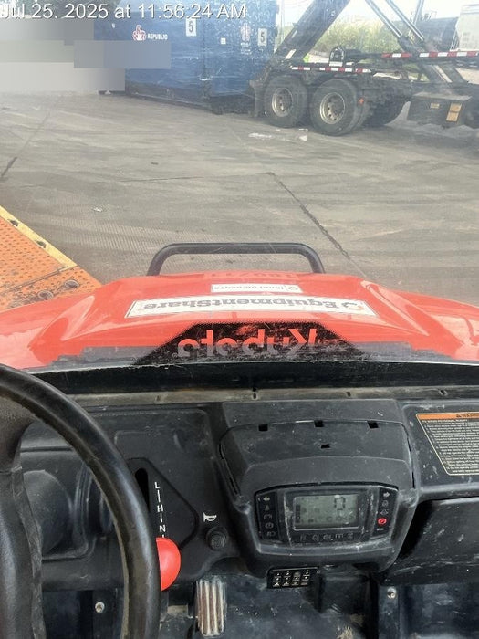 2022 Kubota RTV-X1140W-H Plastic Canopy, Windshield Acrylic Clear, LED Strobe Light, Wire Harness Kit, Back up Alarm