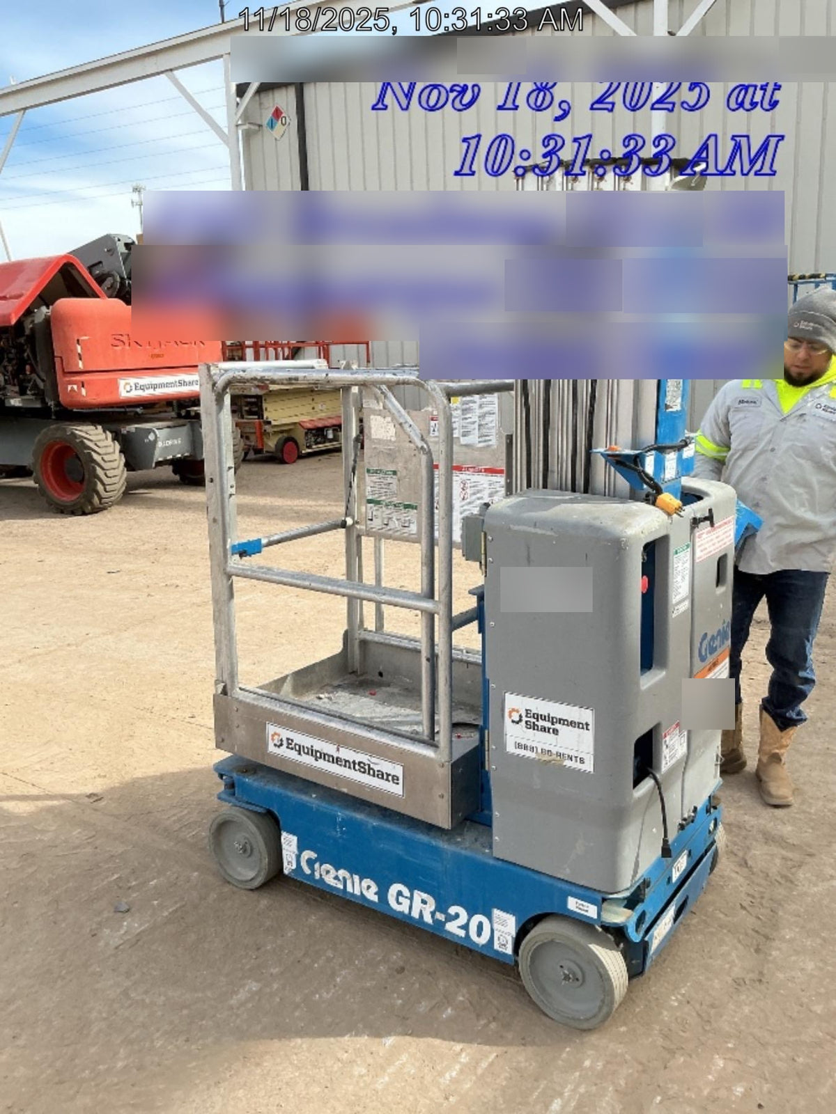 2019 GENIE GR-20