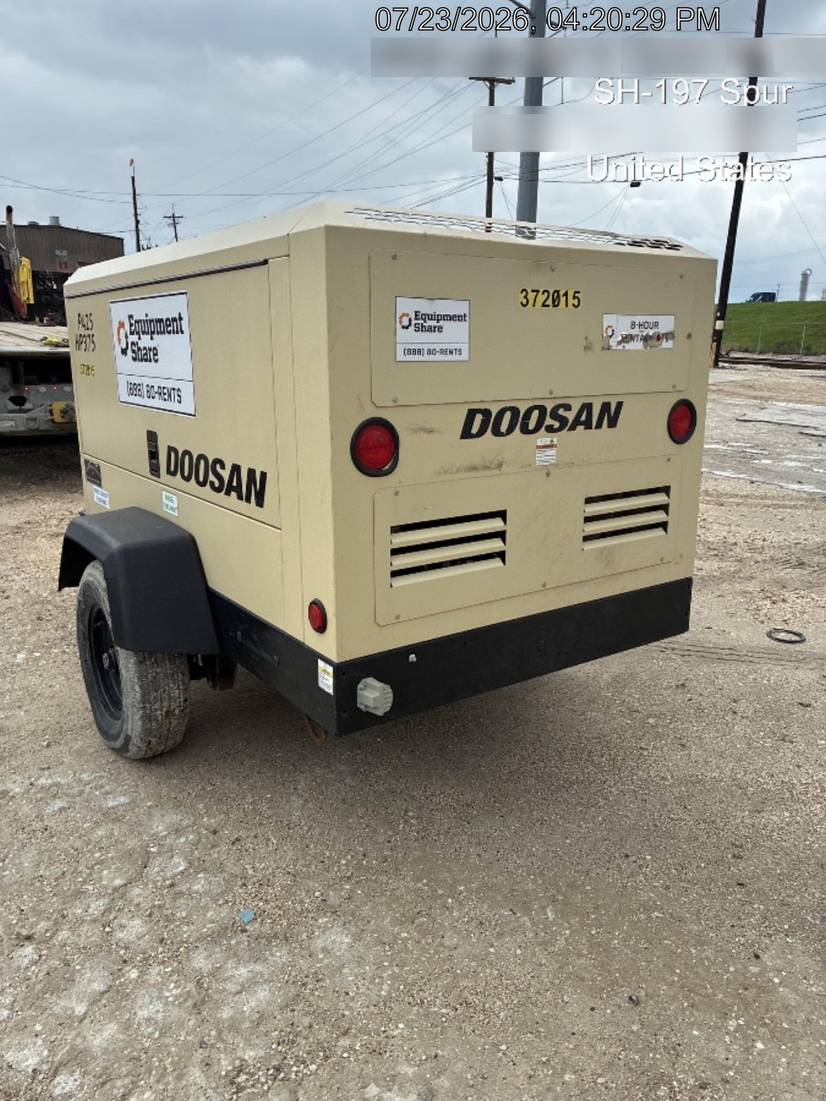 2019 DOOSAN P425/HP375WCU-T4F