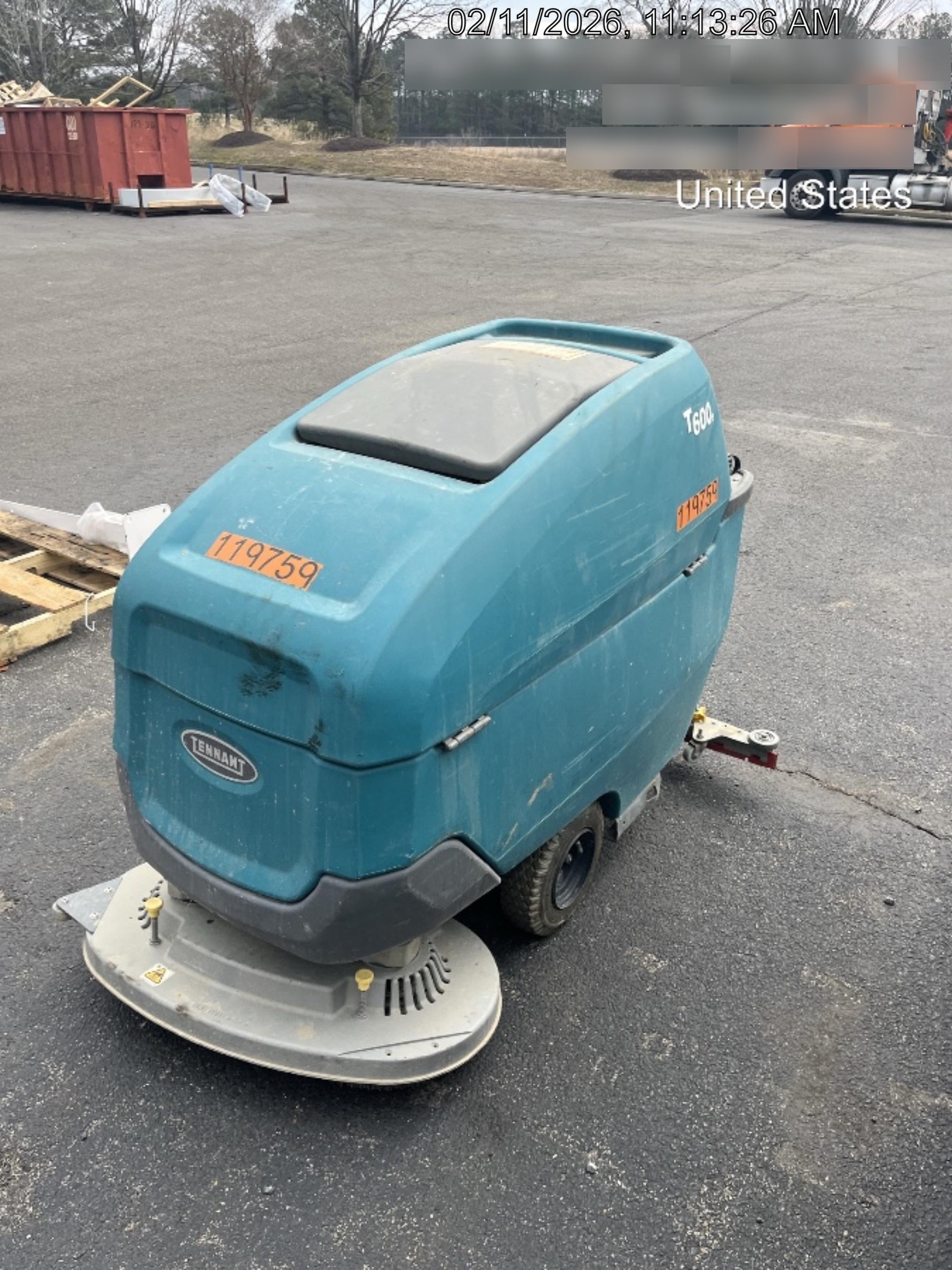 2020 TENNANT T600E