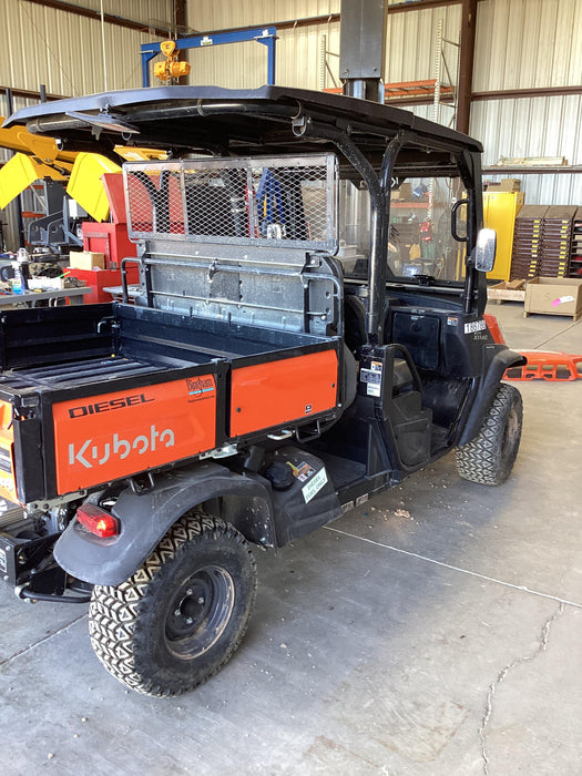 2021 Kubota RTV-X1140W-H Plastic Canopy, Windshield Acrylic Clear, LED Strobe Light, Wire Harness Kit, Back up Alarm