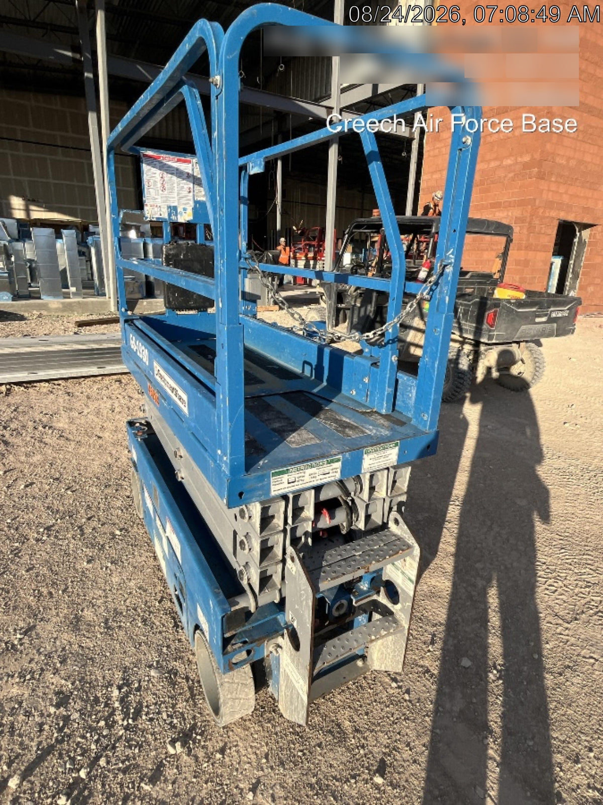 2019 Genie GS-1930 Fixed rails with chain Entry