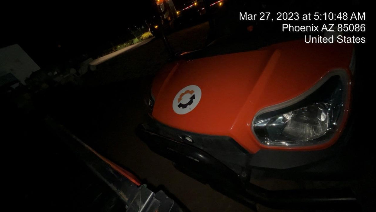 2022 Kubota RTV-X1140W-H Plastic Canopy, Windshield Acrylic Clear, LED Strobe Light, Wire Harness Kit, Back up Alarm