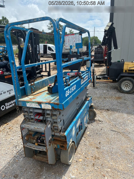2018 Genie GS-1930 Genie GS-1930 Scissor Lift w/Standard Options