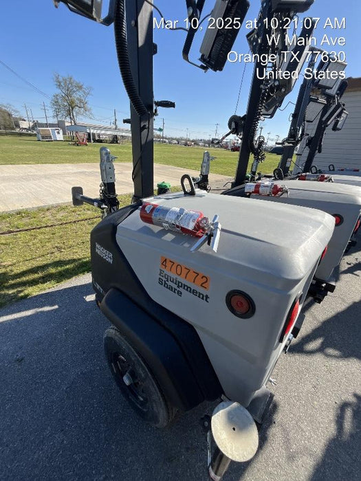2024 Wacker Neuson LTT4 Diesel, Kohler KDW702, Deep Sea Controller, Auto Start, LED 320W, Bypass Outlet, T3