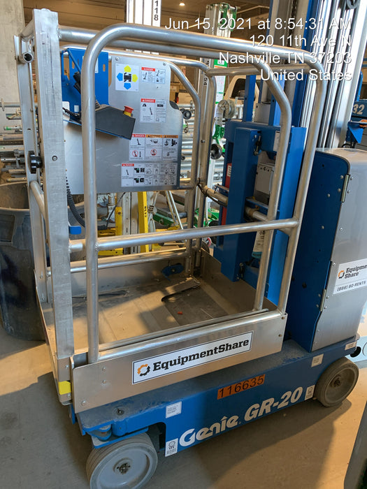 2020 GENIE GR-20