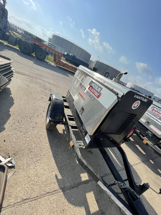 2018 Lincoln Electric Vantage 322 Lincoln Vantage 322 Welder Ready Pak 3 - Vantage 322, Trailer, Fender and light kit, Cable rack