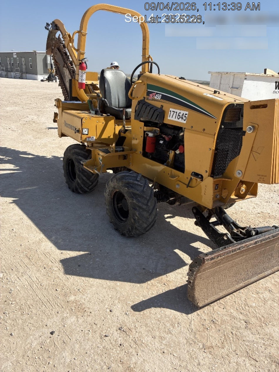 2021 VERMEER RTX450