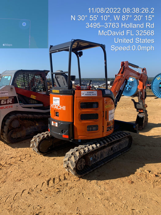 2022 HITACHI ZX26U-5N