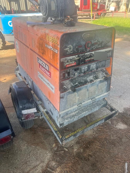 2021 Lincoln Electric Vantage 549X Ready Pak 3, ORANGE (includes trailer, cable rack, fender light kit)