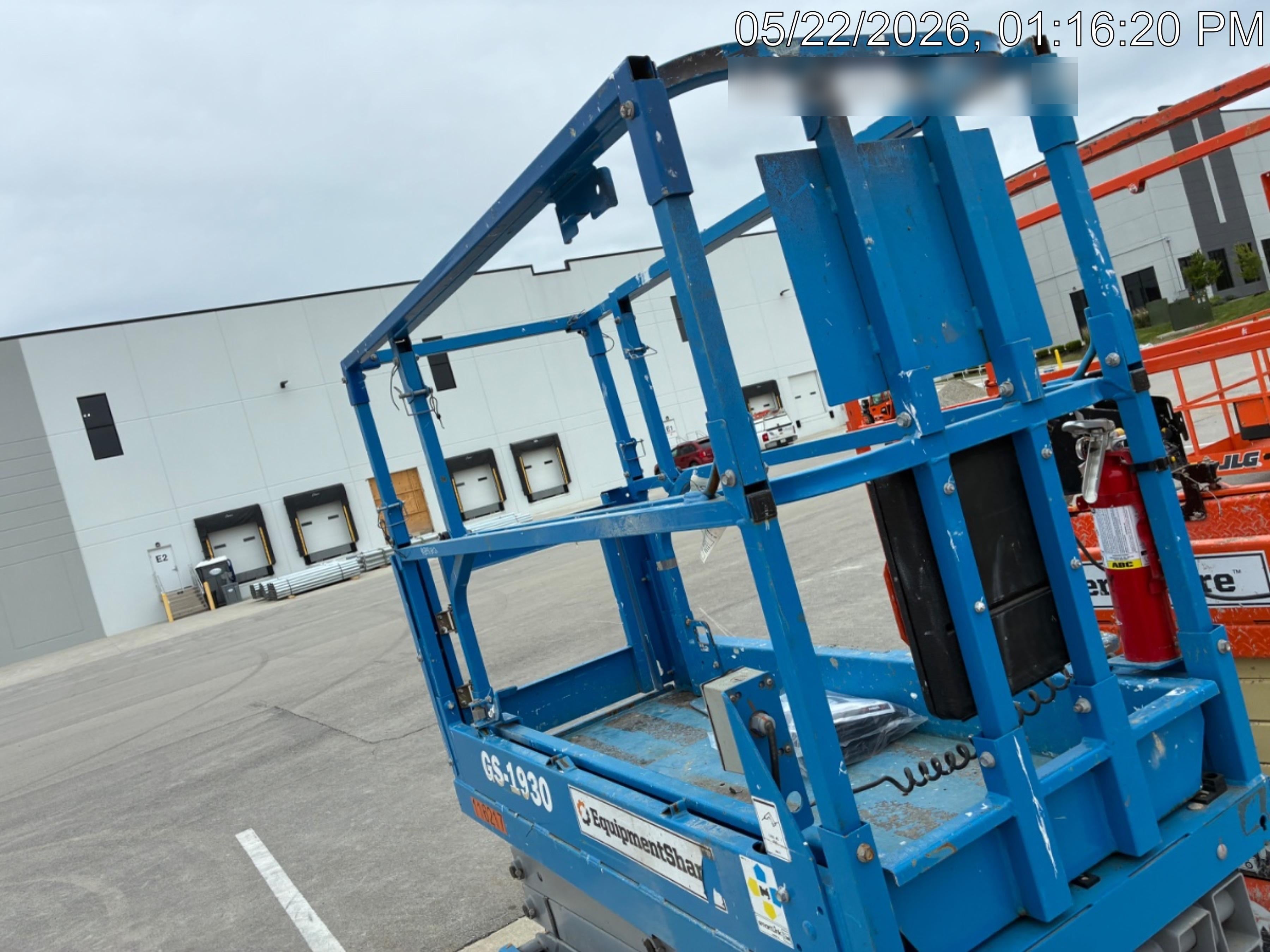 2020 Genie GS-1930 Solid Non Marking Tires, Beacon, Folding rails with half height swing gate